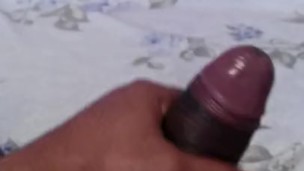 Oiling down the dick