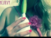 Carlycurvy sucking on everything and big boob play 2/16