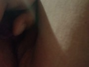 Playing with my pocket vibrator