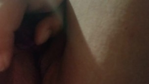 Playing with my pocket vibrator