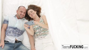 Selfie fun with pretty Sofy turns into sex