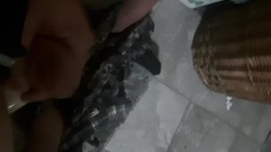 White cock masturbating