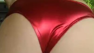 My wife showing off that amazing ass of hers