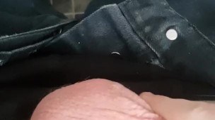 teen Solo Playing with Big Dick POV