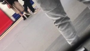 British lad trackies bulge London