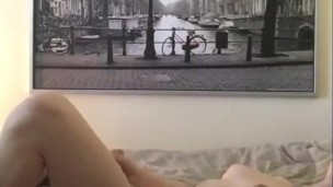 Touching Myself - Cumming with my roommate in the next room