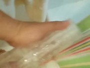 Fucking Fleshlight and Cumming hard inside