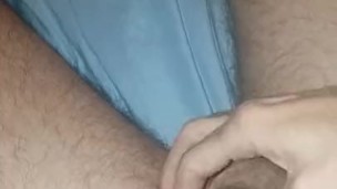 Slapping my dick around. Playing with my big dick on snapchat.