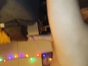 Tiny ASIAN takes BIG WHITE COCK 13/16