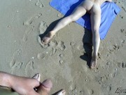 saw a sunbathing stranger and fucked her 3/16