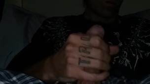 Part 2 extremely tired and high. Watching loud porn. Cumshot.