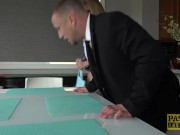 PASCALSSUBSLUTS - Sara Jay slammed hard and fed with cum 2/16