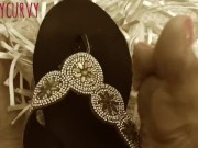 Carlycurvy feet in flip flops tease 7/16