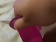 Pleasuring myself - Screenshot 8 of 16 - Small Ass
