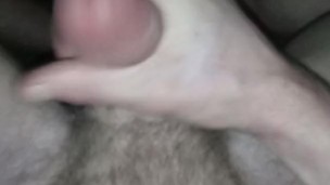 Jacking off cumshot