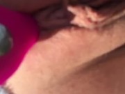 Backyard fun with itslilmissthing - Screenshot 9 of 16 - Blonde