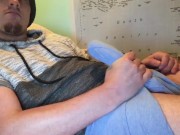 Huge Cock Bulge, Boxers Wanking! (Dildo Fake Big Dick Fantasy)