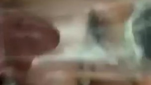 Cum inside vacuum