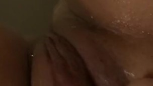 Pinky&Angel-Snuck in for Quiet Bathtime Reach Around Big Clit TORTURE!