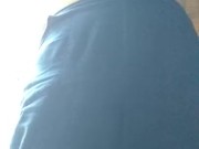 BBW Mature MILF Strip Pissing in Old Outdoor Shed