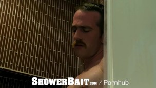 ShowerBait Wet Big Dick Shower POUNDING