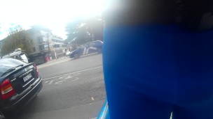 blue bike bulge