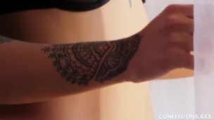 Tattooed Nurse With Big Tits Is Horny And Wants To Fuck Her Patient