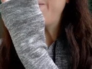 Pissing all over a shoe I found 4/16