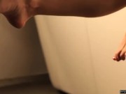 Wife Strips Out of Her Lingerie and Plays With Her Glass Dildo 12/16