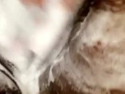 Watch my pussy take a shower