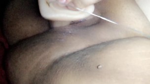 Teasing my wet pussy