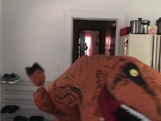 Sexy cosplayer play just dance with clothes on. Family friendly content.