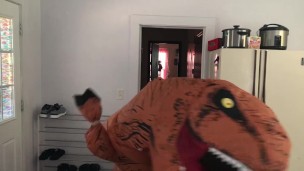 Sexy cosplayer play just dance with clothes on. Family friendly content.