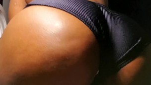 quick assplay in new swimsuit ♡