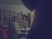 In the garage bussin a good ass nut