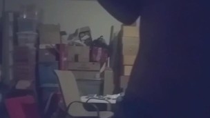 In the garage bussin a good ass nut