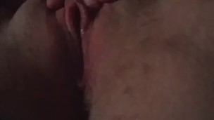 Cumming as I watch my pussy be fucked on camera
