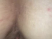 Soaking wet pussy riding on dick