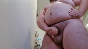 Fat gainer bear relieving tension