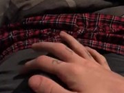 Teasing myself before bed - Screenshot 15 of 16 - Big Cock