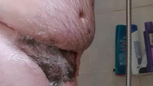Fat gainer shower time
