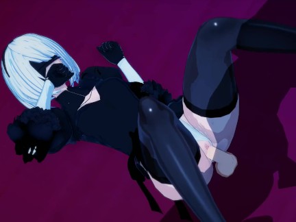 NieR: Automata - 2B 3D Hentai