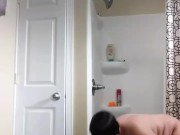 Short Sexy Babe Showering with you