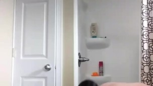 Short Sexy Babe Showering with you