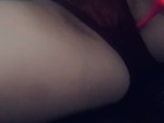 Dripping wet with cum and saying sorry for being a bad girl