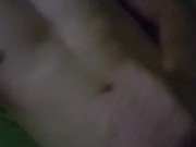 Sexy 18 years old guy masturbating on a rainy day