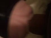 Fucking a Fleshlight with my rock hard cock