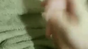 Masturbation with cumshot