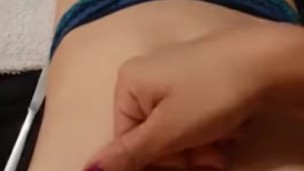 Soft belly punch, press and massage