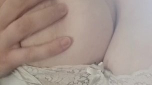 MILF Boob Play